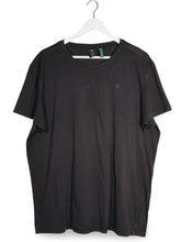 Tricou G-STAR RAW negru mărime XXL vedere din față second-hand premium