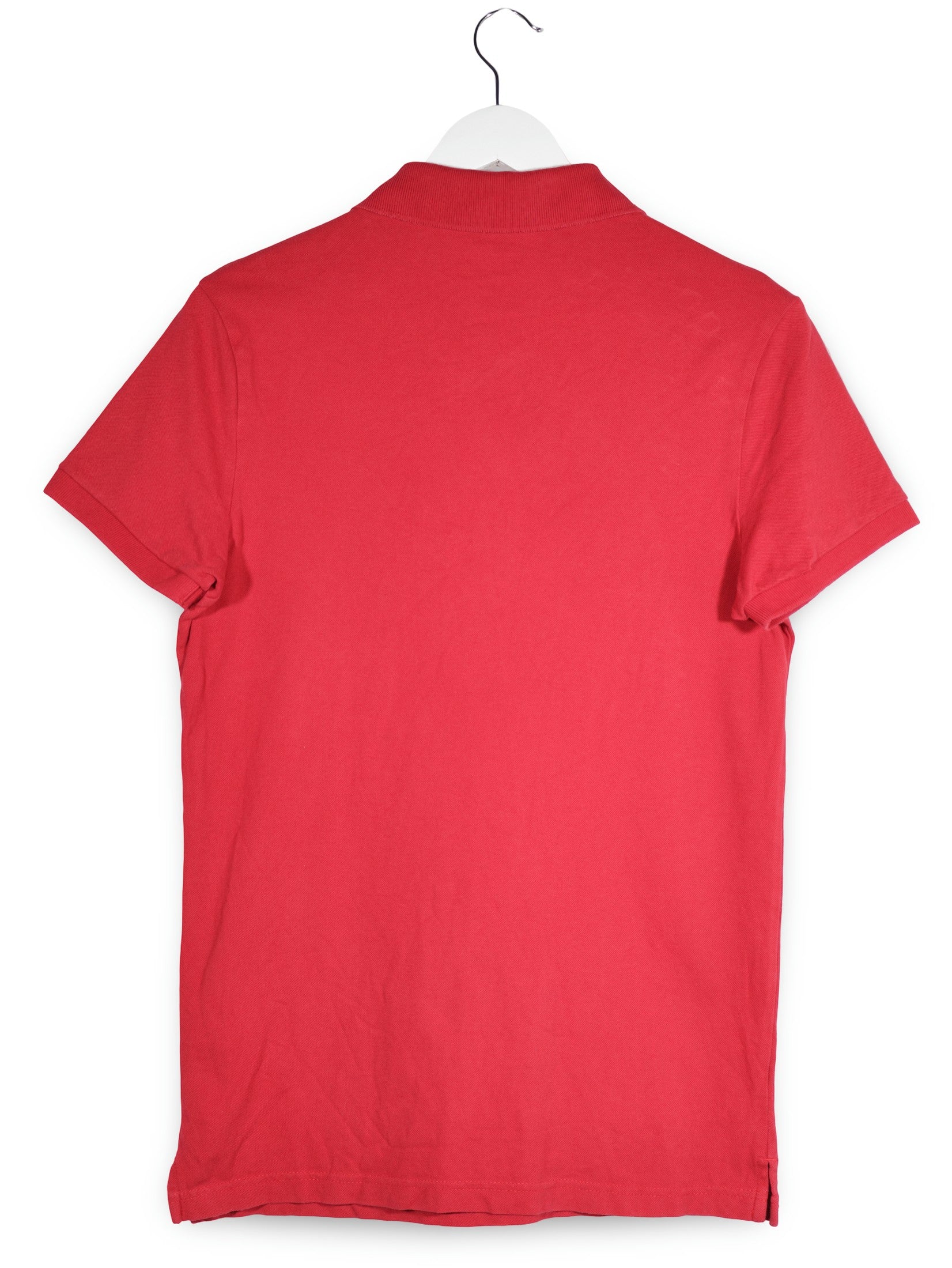Tricou Hollister roșu mărime S vedere din spate second-hand premium