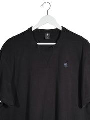 Tricou G-Star RAW negru mărime XXL detaliu material și croială second-hand premium