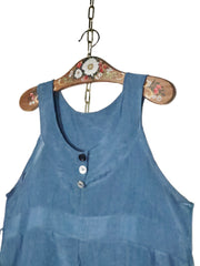 Rochie (bumbac&matase)- marimea L - Femei