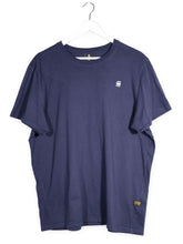 Tricou G-STAR RAW bleumarin mărime XXL vedere din față second-hand premium