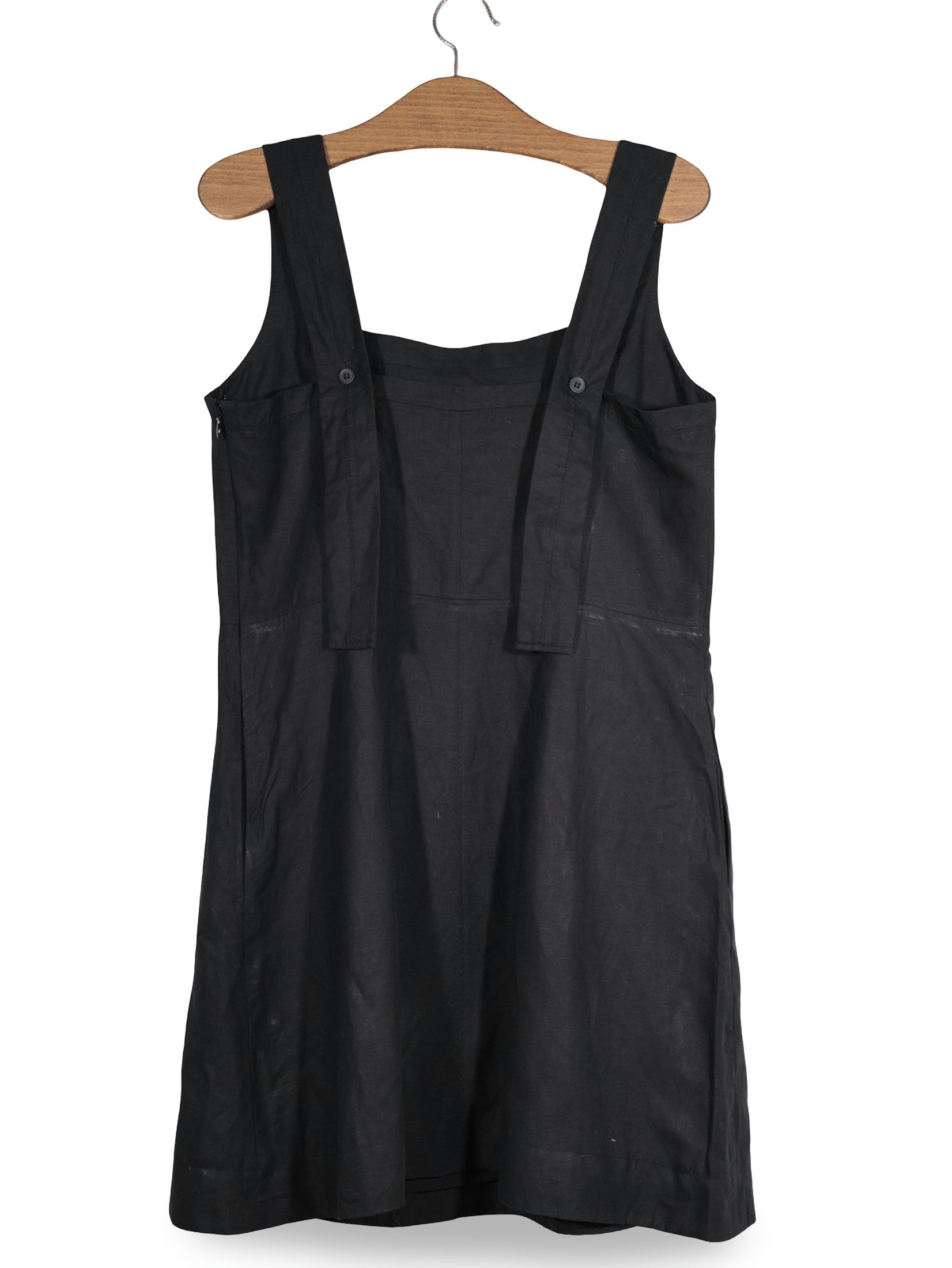 Rochie COS negru mărime XL vedere din spate second-hand premium