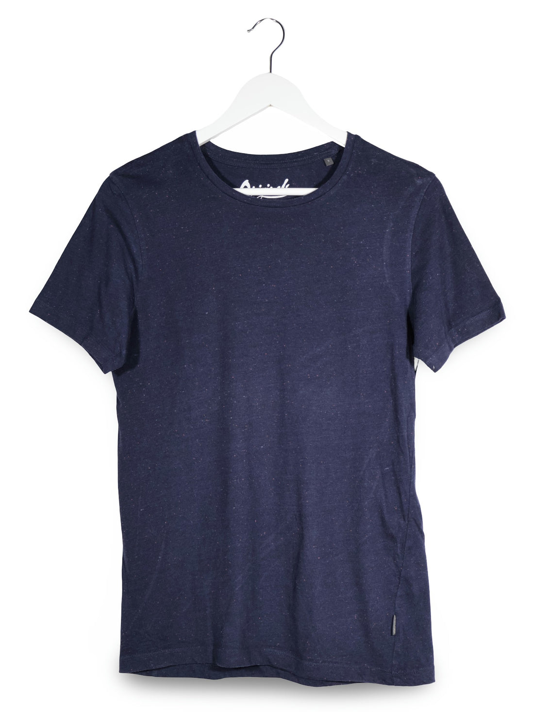 Tricou Jack & Jones bleumarin mărime S vedere din față second-hand premium