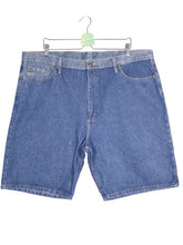 Pantaloni scurti Wrangler albastru mărime 3XL vedere din față second-hand premium