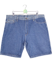 Pantaloni scurti Wrangler albastru mărime 3XL vedere din față second-hand premium