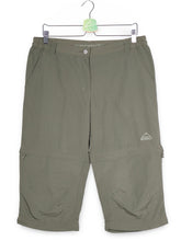 Pantaloni scurti McKINLEY verde olive mărime L vedere din față second-hand premium