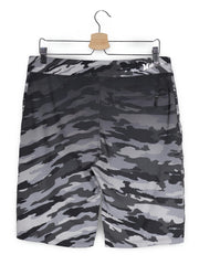 Pantaloni scurti Hurley gri, negru, alb mărime M vedere din spate second-hand premium