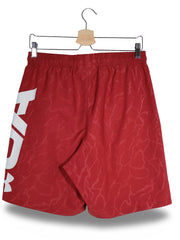 Pantaloni scurti Under Armour roșu mărime M vedere din spate second-hand premium