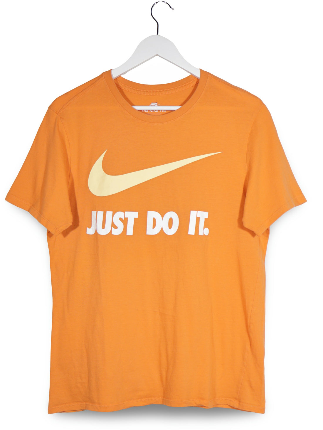 Tricou NIKE portocaliu mărime M vedere din față second-hand premium
