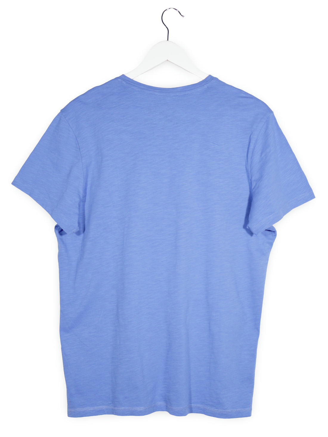 Tricou Camp David albastru mărime M vedere din spate second-hand premium