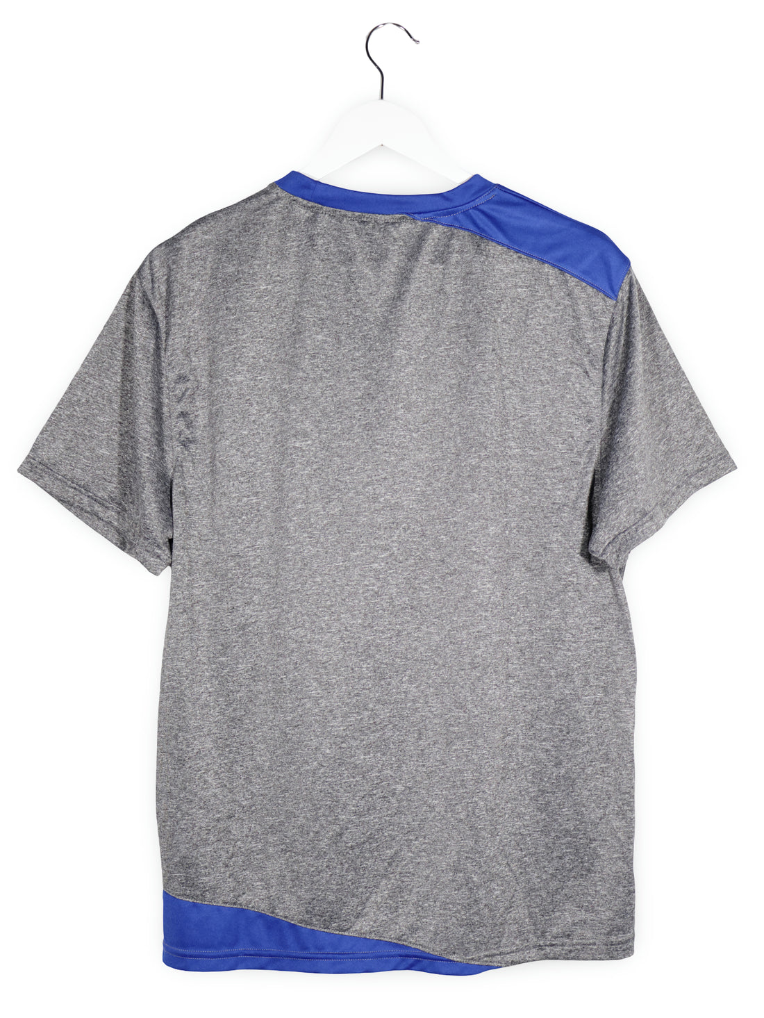 Tricou MAUI SPORTS gri cu albastru mărime L vedere din spate second-hand premium