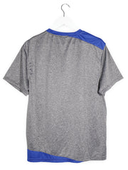 Tricou MAUI SPORTS gri cu albastru mărime L vedere din spate second-hand premium