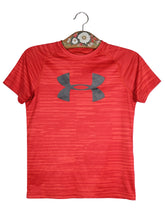 Tricou Under Armour roșu mărime XS vedere din față second-hand premium
