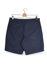 Pantaloni scurți - Charles Tyrwhitt bleumarin din in si bumbac cu croiala clasica – M – Bărbați - spate