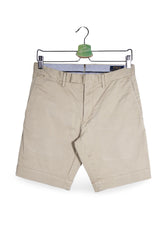 Pantaloni scurți - Ralph Lauren bej din bumbac twill cu croială clasică – XS – Bărbați - fata