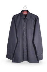 Cămașă - OLYMP bleumarin din bumbac cu croială modern fit – L – Bărbați - detaliu