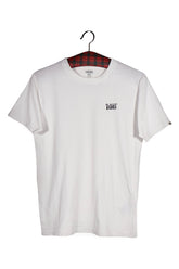 Tricou - VANS alb din bumbac cu logo brodat – S – Femei - fata