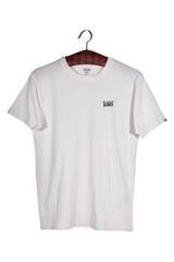 Tricou - VANS alb din bumbac cu logo brodat – S – Femei - fata