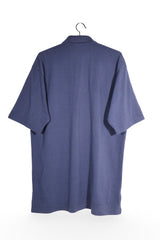 Tricou - Adidas bleumarin din bumbac cu croială lejeră – L – Bărbați - spate