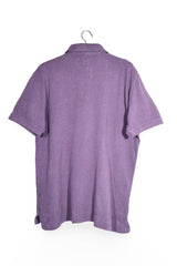 Tricou - Tommy Hilfiger mov din bumbac cu croiala casual – XL – Bărbați - spate