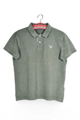 Tricou - GANT verde masliniu din bumbac cu croiala casual – L – Femei - fata