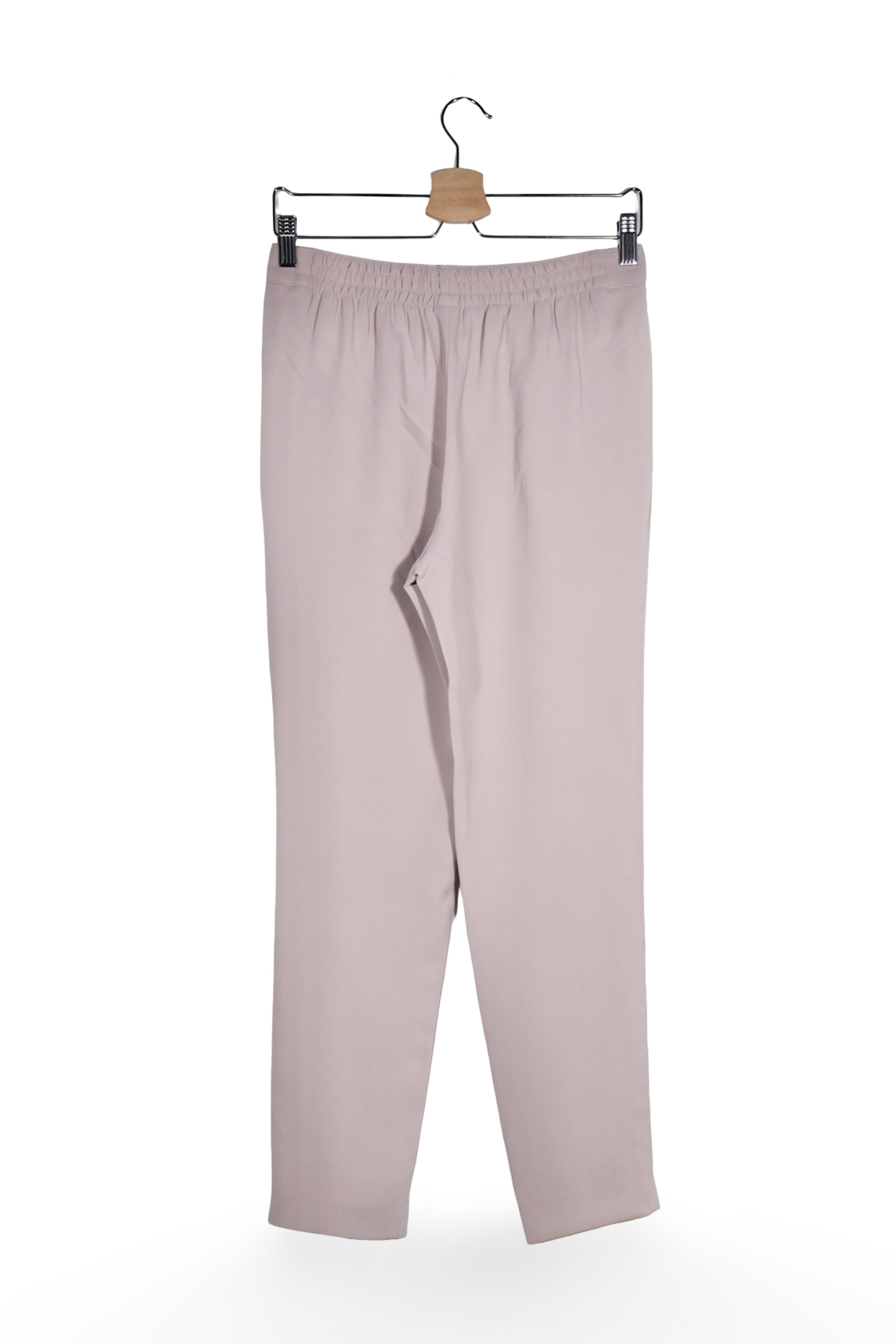 Pantaloni - MARC CAIN bej deschis cu croială dreaptă – XS – Femei - spate