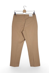 Pantaloni - C&A bej din material fluid cu croială dreaptă – M – Femei - spate