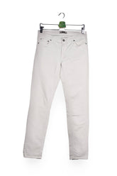 Blugi - Acne bej deschis din bumbac cu croiala dreapta – M/L – Femei
