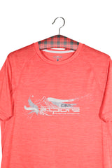 Tricou - CMP corai din material tehnic cu imprimeu sport – L – Bărbați - detaliu