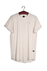 Tricou - G-STAR alb murdar din bumbac cu croială relaxată – M – Bărbați - fata