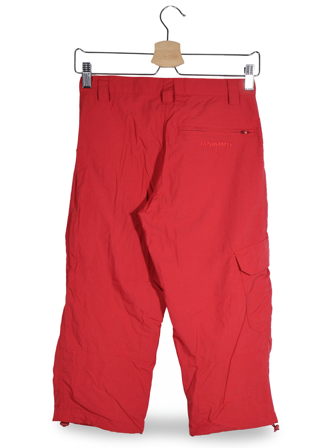 Pantaloni 2/3 Mammut roșu mărime XS vedere din spate second-hand premium