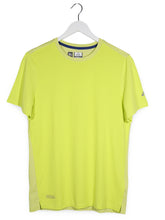 Tricou McKINLEY galben fluorescent mărime S vedere din față second-hand premium