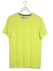 Tricou McKINLEY galben fluorescent mărime S vedere din față second-hand premium