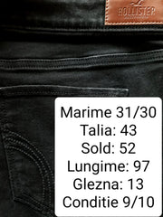 Blugi Hollister - marimea L W31/L30 - Femei