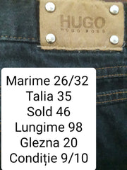 Blugi Hugo Boss - marimea S W26/L32 - Femei