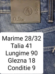Blugi G-star - marimea XS/S W28/L32 (oversize) - Barbati