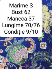 Bluza (100%vascoza) Desigual - marimea S (oversize) - Femei