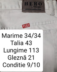 Blugi Hero by Wrangler - marimea M W34/L34 - Barbati