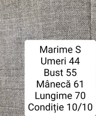Sacou (100%lana) Zara - marimea S (oversize) - Femei
