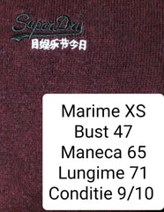 Bluza (5%casmir) SuperDry - marimea XS - Barbati