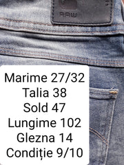 Blugi G-star - marimea S/M W27/L32 - Femei