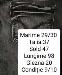 Blugi Levi's 570 - marimea M W29/L30 - Femei