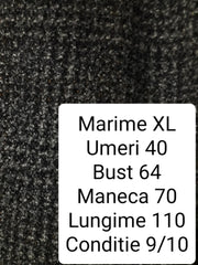 Palton (100%lana) Vintage - marimea XL/XXL - Barbati