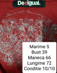 Bluza (viscoza) Desigual - marimea S - Femei