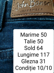 Blugi John Baner - marimea 3XL W40 - Femei