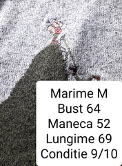Pulover (40%lana) Vintage - marimea M (oversize) - Barbati