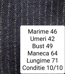 Sacou (50%lana) Sisley - marimea S - Barbati