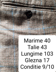 Pantaloni (65%lana) Zara - marimea XS/S - Barbati