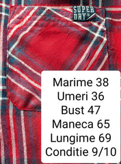 Camasa (100%vascoza) SuperDry - marimea M - Femei