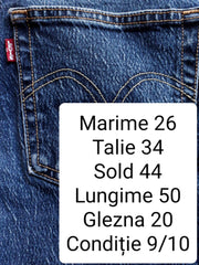 Blugi scurti Levi's - marimea XS/S - Femei
